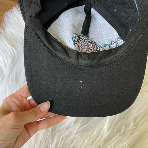 Vintage Stone Cold Steve Austin Bad To the Bonz Snapback Hat OSFA 90s 1998 WWF - Picture 9 of 10